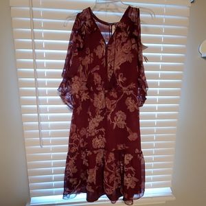 LC Lauren Conrad flowy dress